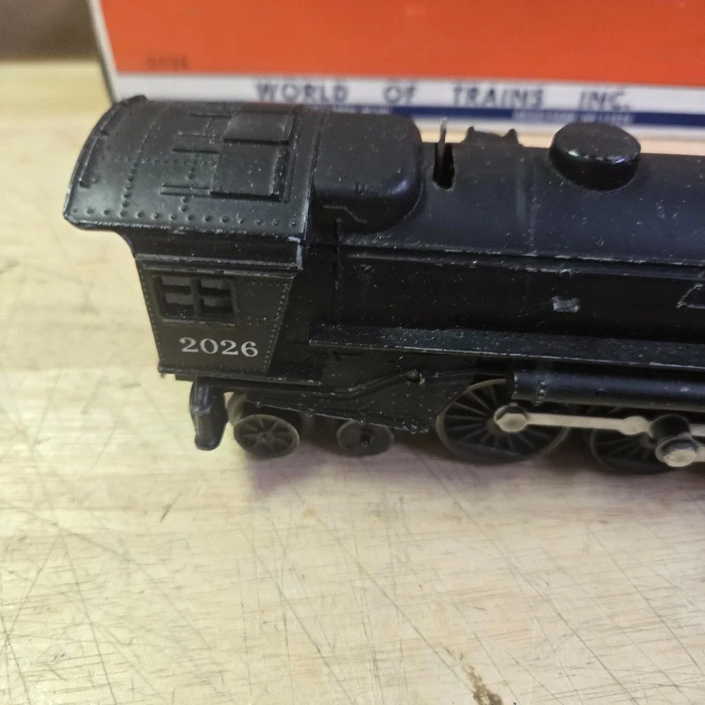 Lionel Vintage Original 2026 Locomotive With Smoke Chamber With Box, 1940's